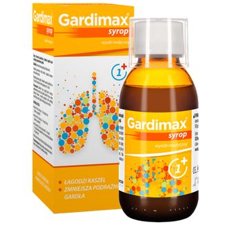 Gardimax, syrop dzieci od 1 roku, 100 ml KRÓTKA DATA - zdjęcie produktu