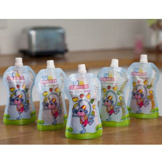 Fill'n Sqeeze, zapasowe saszetki, małpki, 10 sztuk - 2 Fill'n Sqeeze, zapasowe saszetki, małpki, 10 sztuk - 2 - zdjęcie produktu