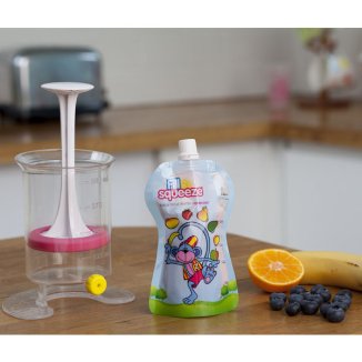 Fill'n Sqeeze, zapasowe saszetki, małpki, 10 sztuk - 4 Fill'n Sqeeze, zapasowe saszetki, małpki, 10 sztuk - 4 - zdjęcie produktu