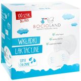 Bocioland, wkładki laktacyjne, super chłonne, 100 sztuk USZKODZONE OPAKOWANIE - miniaturka zdjęcia produktu