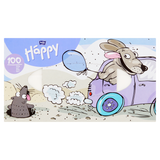 Bella Baby Happy, chusteczki higieniczne, 100 sztuk USZKODZONE OPAKOWANIE - miniaturka zdjęcia produktu