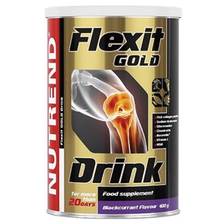 Nutrend, Flexit Gold Drink, smak porzeczkowy, 400 g - zdjęcie produktu
