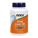 Now Foods Cod Liver Oil, tran - olej z wątroby dorsza, 90 kapsułek - miniaturka zdjęcia produktu