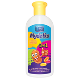 Skarb Matki, mydełko 3w1 dla niemowlaków i dzieci, o zapachu żelków, 250 ml - miniaturka zdjęcia produktu