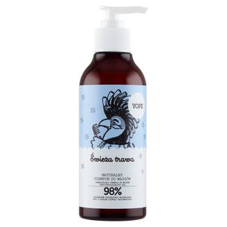 Yope Świeża Trawa, naturalny szampon do włosów przetłuszczających się, 300 ml - zdjęcie produktu