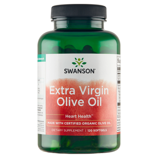 Swanson Extra Virgin Olive Oil, 120 kapsułek żelowych KRÓTKA DATA - zdjęcie produktu