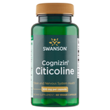 Swanson Cognizin Citicoline, cytykolina, 60 kapsułek wegetariańskich - miniaturka zdjęcia produktu