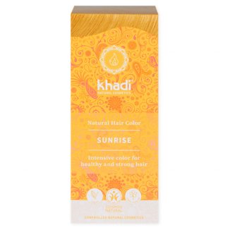 Khadi Sunrise, henna do włosów, złoty blond, 100 g - zdjęcie produktu