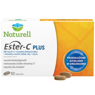 Naturell Ester-C Plus, 50 tabletek - zdjęcie produktu