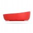 Doidy Bowl, miseczka-talerzyk z przyssawką, silikonowa, czerwona, 1 sztuka - miniaturka 2 zdjęcia produktu