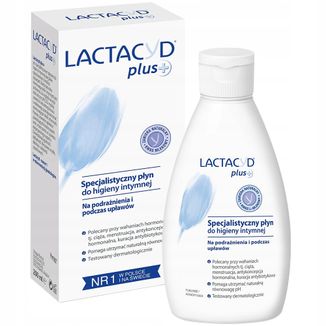 Lactacyd Plus+, specjalistyczny płyn do higieny intymnej, 200 ml - zdjęcie produktu