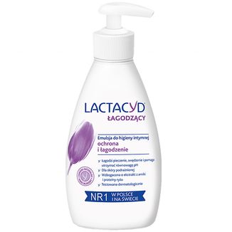 Lactacyd Łagodzący, emulsja do higieny intymnej łagodząca podrażnienia, 200 ml - zdjęcie produktu
