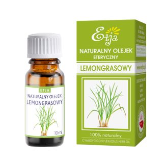 Etja, naturalny olejek eteryczny lemongrasowy, 10 ml USZKODZONE OPAKOWANIE - zdjęcie produktu