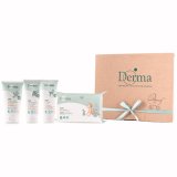 Derma Eco Baby, maść łagodząca, 100 ml + krem pielęgnacyjny, 100 ml, + szampon-mydło, 150 ml + chusteczki nawilżane, 64 sztuki - miniaturka zdjęcia produktu