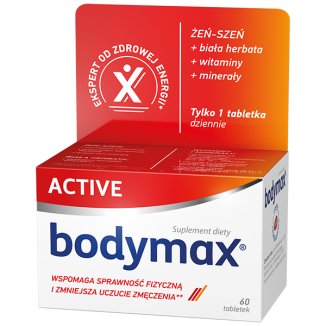 Bodymax Active, 60 tabletek - zdjęcie produktu