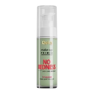Delia Cosmetics, No Redness, korygująca baza pod makijaż, 30 ml - zdjęcie produktu
