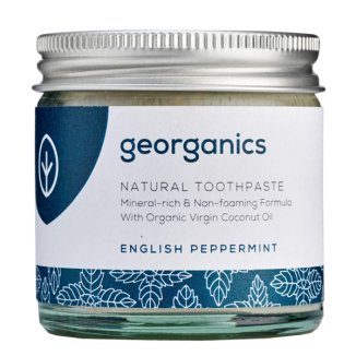 Georganics, naturalna pasta do zębów, angielska mięta pieprzowa, 60 ml - zdjęcie produktu