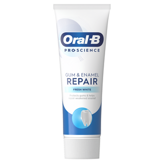 Oral-B Gum & Enamel Repair, pasta do zębów, Fresh White, 75 ml - zdjęcie produktu