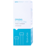 SEMA Protect, opaska elastyczna z 2 zapinkami, 10 cm x 5 m, 1 sztuka - miniaturka zdjęcia produktu