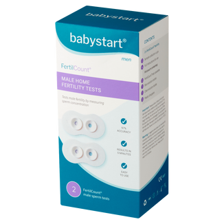 Babystart, FertilCount, test płodności dla mężczyzn, 2 sztuki - zdjęcie produktu