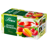 Bi Fix, Premium, Mango z truskawką, herbata owocowa, 20 saszetek - miniaturka zdjęcia produktu