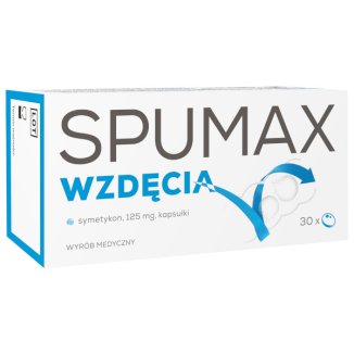 Spumax Wzdęcia, 30 kapsułek - zdjęcie produktu