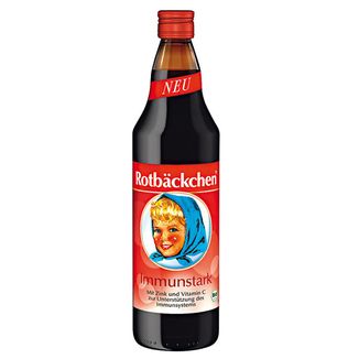 Rotbackchen Immunstark, sok wieloowocowy NFC z witaminą C, Na odporność, bio, 750 ml - zdjęcie produktu