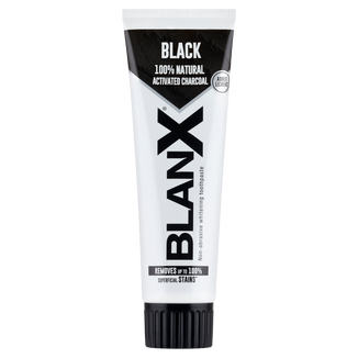 BlanX Black, wybielająca pasta do zębów, z węglem aktywnym, 75 ml USZKODZONE OPAKOWANIE - zdjęcie produktu