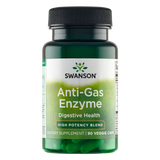 Swanson Anti-Gas-Enzyme, 90 kapsułek wegetariańskich - miniaturka zdjęcia produktu