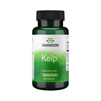 Swanson Kelp, 250 tabletek KRÓTKA DATA - zdjęcie produktu
