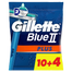 Gillette Blue II Plus, maszynki do golenia jednorazowe, 10 sztuk + 4 sztuki - miniaturka 2 zdjęcia produktu