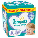 Pampers Active Baby 5 (11-16 kg), pieluchy, 150 sztuk - miniaturka zdjęcia produktu