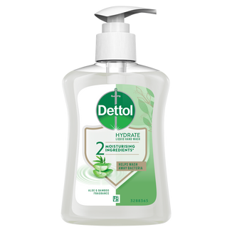 Dettol, antybakteryjne mydło w płynie, aloes i witamina E, 250 ml - zdjęcie produktu