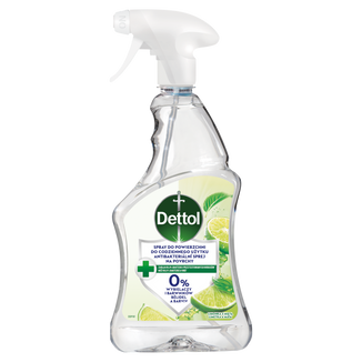 Dettol, antybakteryjny spray do powierzchni, limonka i mięta, 500 ml - zdjęcie produktu