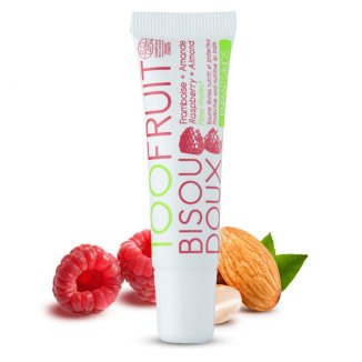 Toofruit, balsam do ust dla dzieci, ochrona i odżywianie, migdały i maliny, 10 ml - 2 Toofruit, balsam do ust dla dzieci, ochrona i odżywianie, migdały i maliny, 10 ml - 2 - zdjęcie produktu