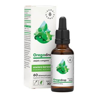 Aura Herbals Oregadrop, olejek z oregano, krople, 30 ml - zdjęcie produktu