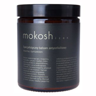 Mokosh Icon, antycellulitowy balsam do ciała, wanilia z tymiankiem, 180 ml - zdjęcie produktu