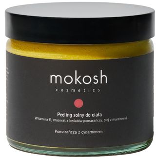 Mokosh, peeling solny do ciała, pomarańcza z cynamonem, 300 g - zdjęcie produktu