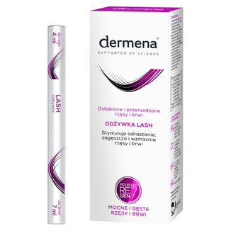 Dermena Lash, odżywka do rzęs i brwi, 11 ml - zdjęcie produktu