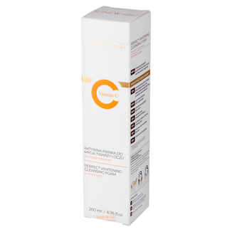 SunewMed+ Vitamin C, aktywna pianka do mycia twarzy i oczu, 200 ml - zdjęcie produktu