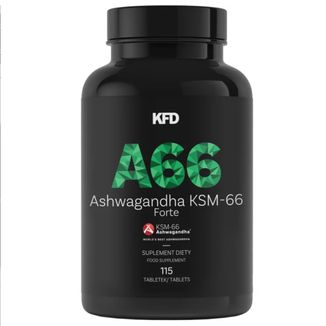 KFD A66 Ashwagandha KSM-66 Forte, 115 tabletek - zdjęcie produktu