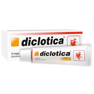 Diclotica 10 mg/g, żel, 100 g - zdjęcie produktu