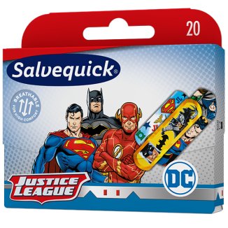 Plastry Salvequick, Justice League, 20 sztuk - zdjęcie produktu