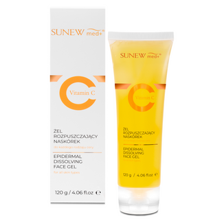 SunewMed+ Vitamin C, żel do twarzy rozpuszczający naskórek, 120 g - zdjęcie produktu