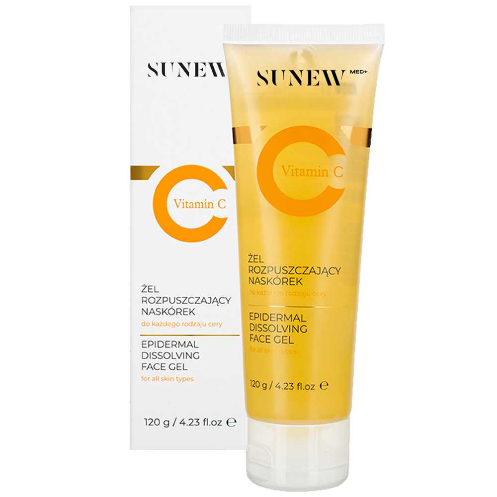 Nieznana SunewMed+ Vitamin C, żel do twarzy rozpuszczający martwy naskórek, 120 g