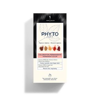 Phyto Color, farba do włosów, 1 czarna, 50 ml - zdjęcie produktu