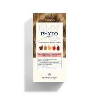 Phyto Color, farba do włosów, 8 jasny blond, 50 ml - zdjęcie produktu