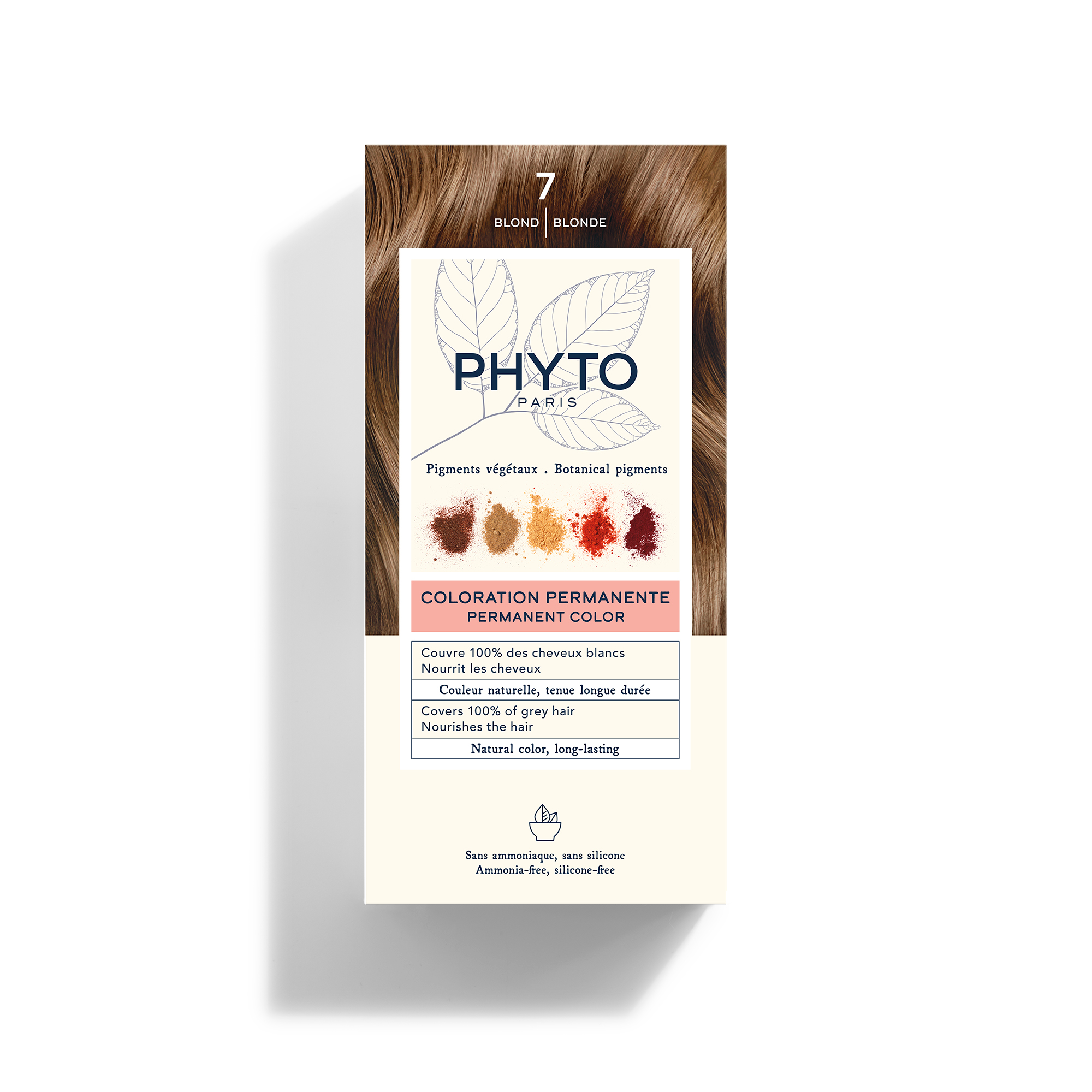 Phyto Phyto Color, farba do włosów, 7 blond