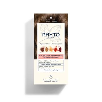 Phyto Color, farba do włosów, 6 ciemny blond, 50 ml - zdjęcie produktu