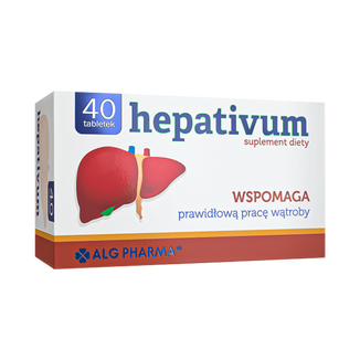 Hepativum, 40 tabletek - zdjęcie produktu